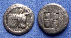 Ancient Coins - Macedonia, Akanthos 430-390 BC, Silver Obol