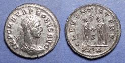 Ancient Coins - Roman Empire, Probus 276-282, Silvered bronze Antoninianus