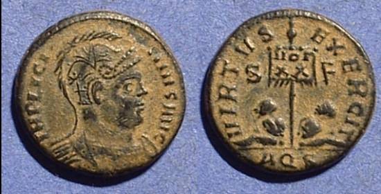 Ancient Coins - Licinius 317-324 - AE3 of Aquileia