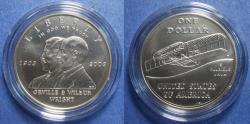 Us Coins - United States, First Flight Commemorative 2003, Silver Dollar