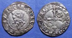 World Coins - France, Charles VI 1380-1422, Silver Gros