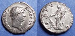 Ancient Coins - Roman Empire, Hadrian 117-138, Silver Denarius