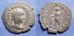 Ancient Coins - Roman Empire, Herennius Etruscus 249-251, Silver Antoninianus