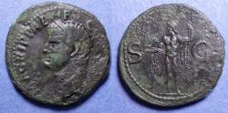 Ancient Coins - Roman Empire, Agrippa d. 12 BC, Bronze Aes