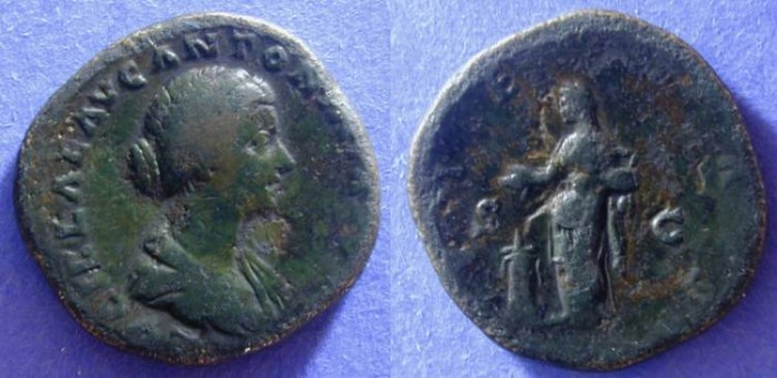 Ancient Coins - Lucilla (Wife of L. Verus) 161-169AD - Sestertius