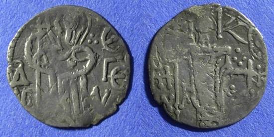 Ancient Coins - Georgia – imitation of a Trebizond Asper – circa 1260AD