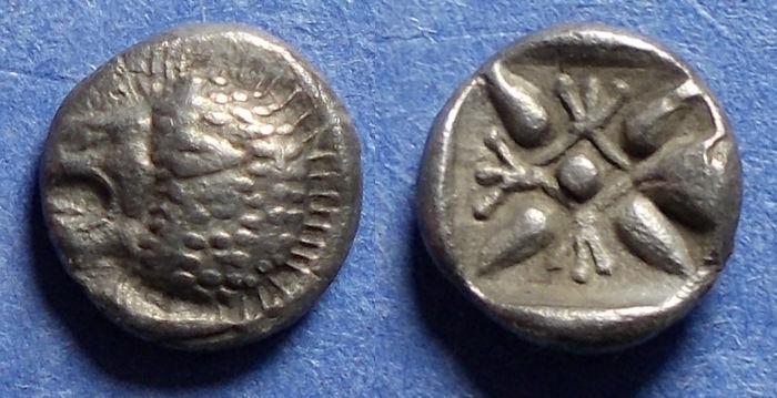 Ionia, Miletos Circa 500 BC, Silver Diobol | Greek Coins