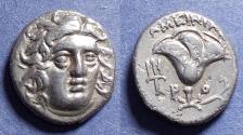Ancient Coins - Islands off of Caria, Rhodes 230-205 BC, Silver Drachm