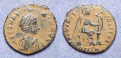 Ancient Coins - Roman Empire, Aelia Eudoxia 400-404, AE3