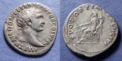 Ancient Coins - Roman Empire, Trajan 98-117, Silver Denarius