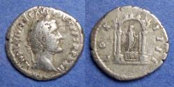 Ancient Coins - Roman Empire, Antoninus Pius 138-161, Silver Denarius