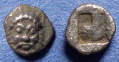 Ancient Coins - Lesbos, Methymna Circa 480 BC, Silver Hemiobol