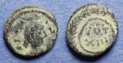 Ancient Coins - Byzantine Empire, Justinian I 527-565, Bronze Nummus