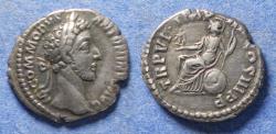 Ancient Coins - Roman Empire, Commodus 177-192, Silver Denarius