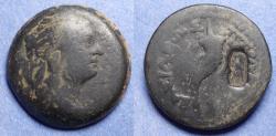 Ancient Coins - Egypt, Berenike II (Wife of Ptolemy III) 246-222 BC, Bronze Obol