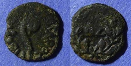 Ancient Coins - Judaea, Pontius Pilate 26-36 AD, Prutah