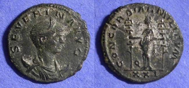 Ancient Coins - Severina (Wife of Aurelian) 270-5 Antoninianus