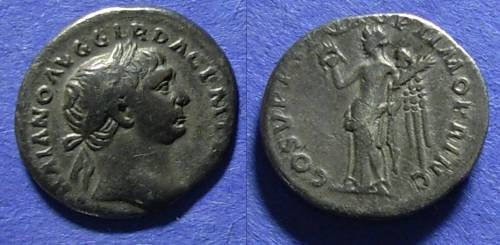 Ancient Coins - Roman Empire, Trajan 98-117, Denarius
