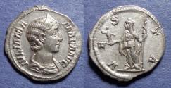 Ancient Coins - Roman Empire, Julia Mamaea 222-235, Silver Denarius