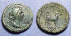 Ancient Coins - Kings of Galatia, Amyntas 37-25 BC, Bronze AE22