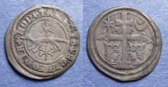 World Coins - Hungary, Slovania, Bela IV 1235-1270, Silver Denar