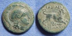 Ancient Coins - Kings of Thrace, Lysimachos 305-281 BC, Bronze AE19