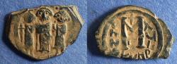Ancient Coins - Byzantine Empire, Heraclius 610-641, Follis