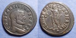 Ancient Coins - Roman Empire, Constantius I (as Caesar) 293-305, Bronze Follis