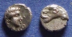 Ancient Coins - Caria, Kasolaba 395-377 BC, Hemiobol