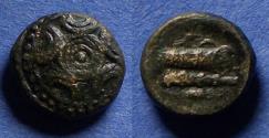 Ancient Coins - Kings of Macedonia, Philip III & Antigonos I 323-310 BC, Bronze AE13