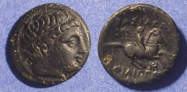 Ancient Coins - Macedonian Kingdom - Philip II 359-336 BC  AE 19  Miletos mint