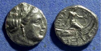 Ancient Coins - Euboea, Histiaea Circa 250 BC, Tetrobol
