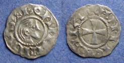 World Coins - Crusader Antioch, Bohemond III (Minority) 1149-1163, Billon Denier
