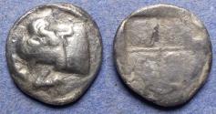 Ancient Coins - Macedonia, Akanthos 430-390 BC, Silver Tetrobol