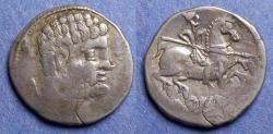 Ancient Coins - Spain, Turiaso 204-154 BC, Silver Drachm