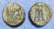 Ancient Coins - Ionia, Smyrna (as Euridikeia) 288-281 BC, Bronze AE9