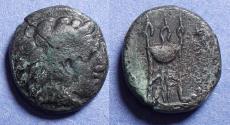 Ancient Coins - Macedonia, Philippi 356-345 BC, Bronze AE15