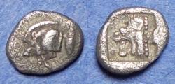 Ancient Coins - Mysia, Kyzikos 480-450 BC, Silver Hemiobol