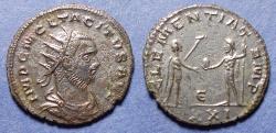 Ancient Coins - Roman Empire, Tacitus 275-6, Silver Antoninianus