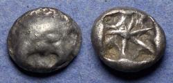 Ancient Coins - Mysia, Parion Circa 450 BC, Silver Drachm