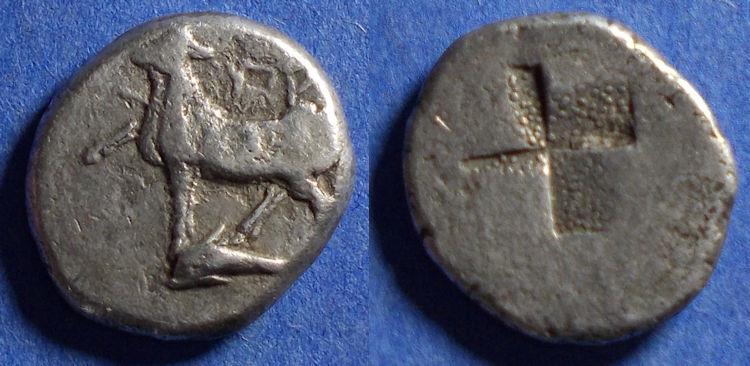 Ancient Coins - Thrace, Byzantium 340-320 BC, Siglos