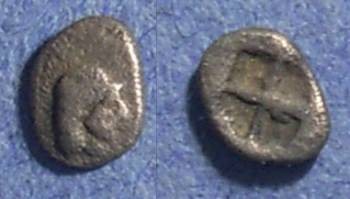 Ancient Coins - Ionia, Kolophon Circa 500 BC, Tetartemorion