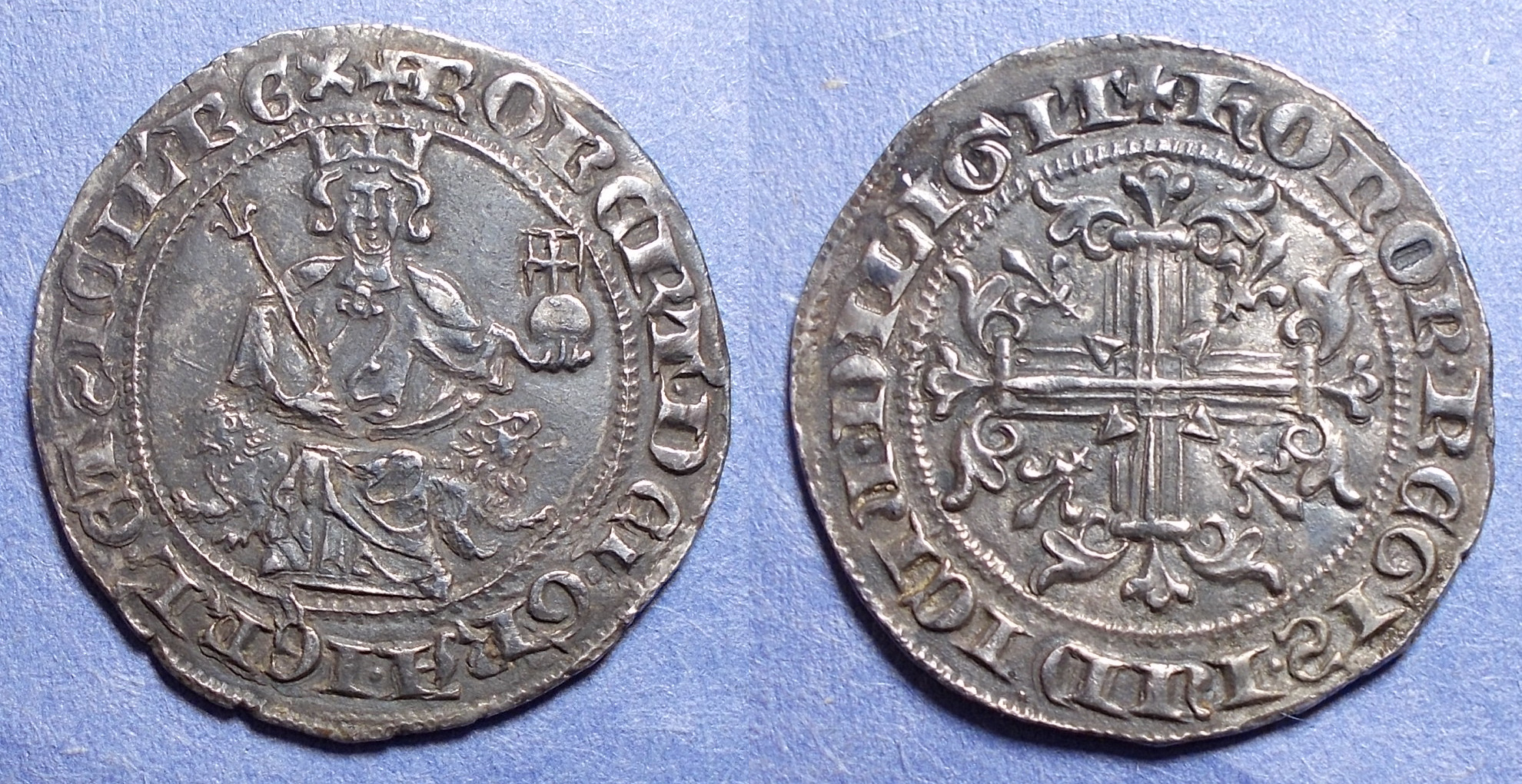 Italy, Naples, Robert of Anjou 1309-1343, Silver Gigliato