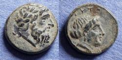 Ancient Coins - Aeolis, Autocane Circa 250 BC, Bronze AE9