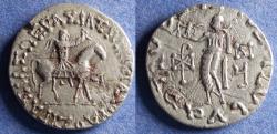 Ancient Coins - Indo-Scythian, Azes 58-12 BC, Tetradrachm