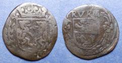 World Coins - Roermond, Staatsbewind 1633, AE Duit