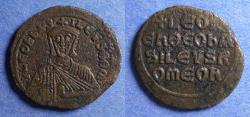 Ancient Coins - Byzantine Empire, Leo VI 886-912, Bronze Follis