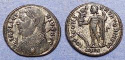 Ancient Coins - Roman Empire, Licinius 308-324, Silvered Bronze AE3