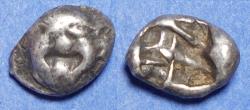 Ancient Coins - Mysia, Parion Circa 450 BC, Silver Drachm