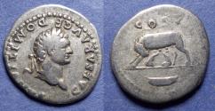 Ancient Coins - Roman Empire, Domitian (as Caesar) 69-81, Silver Denarius